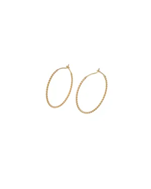 Twisted Hoops | 40mm