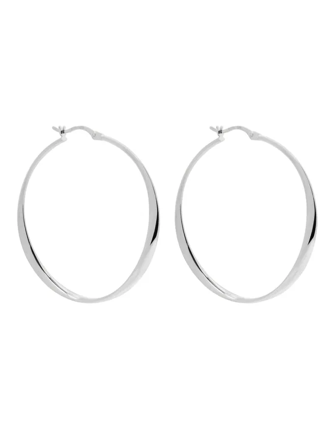 Vespa Hoop Earring Silver