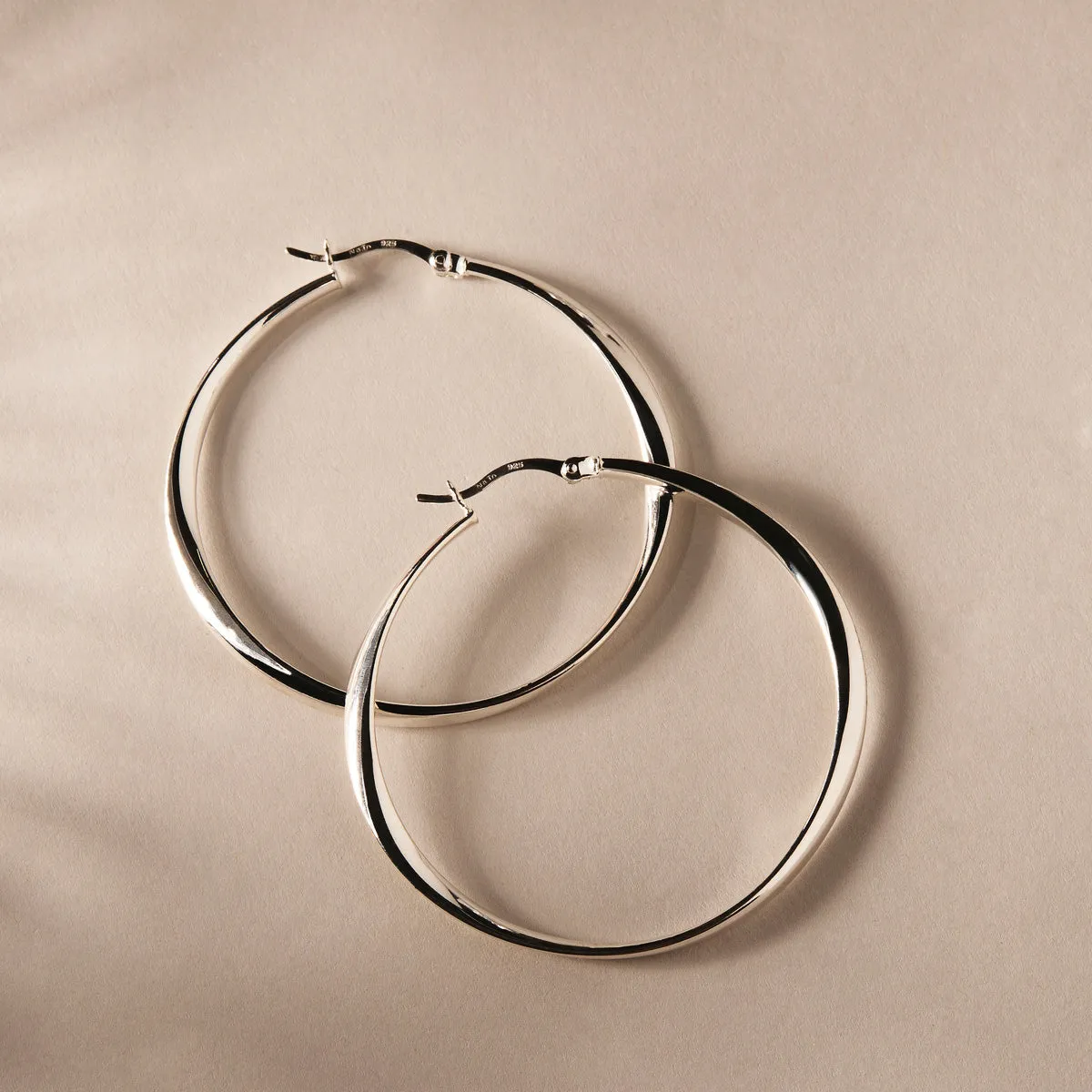 Vespa Hoop Earring Silver