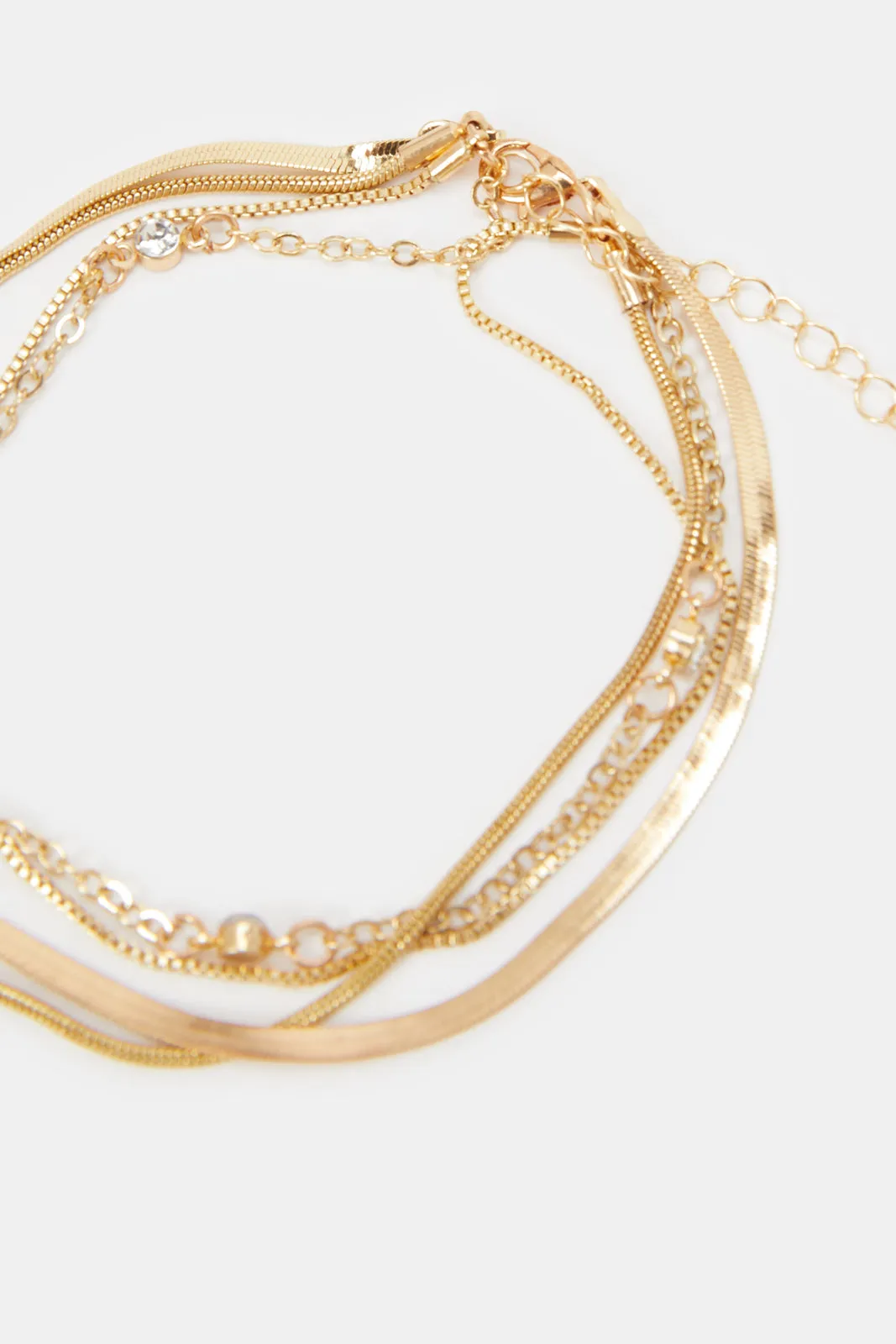 Women Gold Layered Anklet